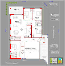 Some of his best selling and most famous house plans are courtyard plans. House Behind House Designs Perth House Behind House