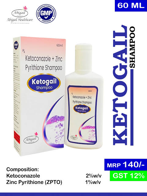 KETOGAIL | Ketoconazole & Zinc Pyrithione Shampoo