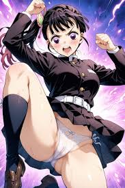 Kanao Tsuyuri From Kimetsu No Yaiba, Fighting, Sexy Main Outfit Hentai AI  Porn