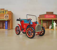 vintage oyuncak on instagram 1950 s modern toys kurma kollu araba kolu cekip birakinca hareket eder japonya teneke tin vintageoyuncak tintoys tintoy ti