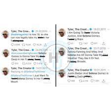 Tyler The Creator Apologizes To Selena Gomez For His Old Inappropriate Tweets Hollywood Entertainment News