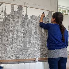 Amazing Drawing Works By Olivia Kemp Instagram Livvykemp Color Pencil Art Cool Artwork Creative Art