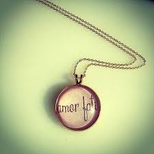 Amor Fati Necklace Inspirational Necklace Necklace Pendant