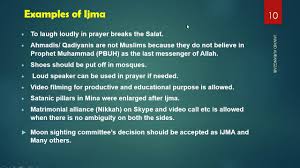 (b) give one example each to show how the third and fourth of these legal. Ijma Consensus Sources Of Islamic Law O Level Islamiyat 2058 Css Youtube