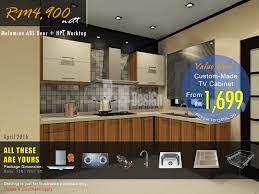 How to save money on your kitchen renovation best kitchen cabinets in malaysia top 10 brands with my favourite cabinet specialists kl sci industry sdn bhd aluminium what you. Kitchen Cabinet Tv Cabinet Promotion April 2016 Jt Design