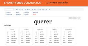 Nocturnal Lore Spanish Verbs Conjugation