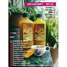 Tanaman yang bisa memberikan warna kuning pada masakan ini memang diakui memiliki segudang manfaat dan sudah diakui sejak zaman dulu. Jamu Asam Kunyit By Susuk Manja Minuman Tradisi Lelaki Wanita Shopee Malaysia