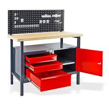 Montagetisch Werkbank Werktisch Arbeitstisch Arbeitsplatte Lochwand Schublade Werkstatt Business Industrie Cordyup Com