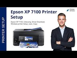 Ideal for users who want to do work. Epson Xp 7100 Printer Setup Printer Drivers Wi Fi Setup Unboxing Youtube