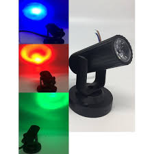 Par lampu sorot pertambangan lampu sorot reklame / billboard lampu sorot stadion bola lampu strip led lampu tl atau neon armature lampu traffic light rotary lamp, strobe lamp, blitz. Lampu Sorot Mini Led 1watt Rgb Warna Warni Shopee Indonesia