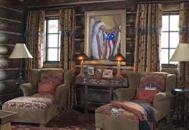 Bringing The Old West Indoors Log Home Interiors Cabin Interiors Western Decor