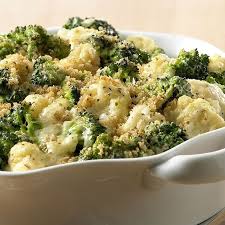 Broccoli Cauliflower Casserole I M Sure I Could Throw Some Pasta In Here For A New Rock And Ron Cauliflower Casserole Recipes Veggie Dishes Vegetable Recipes