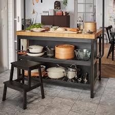 Always Wind Up In The Kitchen At Parties Make Sure Yours Is A Place You Ll Want To Be A Vadholma Kitc Ikea Kitchen Island Urban Kitchen Modern Kitchen Island