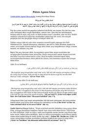 Contoh Pidato Agama Islam Blog Pendidikan