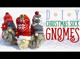 Download Diy Christmas Sock Gnomes Christmas Decorations Youtube PSD Mockup Templates