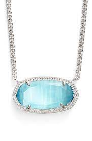 Kendra Scott Dylan Stone Pendant Necklace Nordstrom Kendra Scott Jewelry Kendra Scott Necklace Stone Pendant Necklace