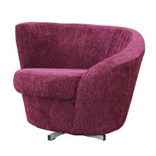 Spiral Swivel Tub Chair Plum Fabric Amazon Co Uk Kitchen Home Chair Tub Chair Chair Fabric
