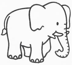 Free printable elephant coloring page and a colored elephant picture to use for various animal crafts and learning activities. Coloriage Elephant A Colorier Dessin A Imprimer Elephant Coloring Page Elephant Coloring Pages Elephant Template