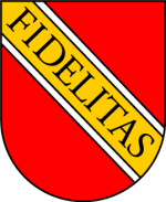 Hotel pension fidelitas i dobler straße 38 i 76332 bad herrenalb +49 (0) 7083/92510 i info. Karlsruhe Das Stadtwappen