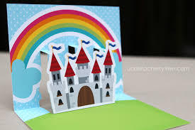 Cut the vertical lines at the bottom first, then move on to the outline of the shape. Pop Up Card Inspiration Hihello Ivy And Tapiwa