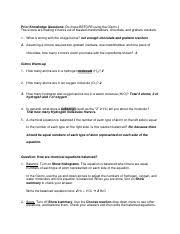 Synthesis, decomposition, single replacement, double replacement, and combustion. Balancing Chemical Equations Name Date Student Exploration Balancing Chemical Equations Vocabulary Coefficient Compound Decomposition Double Course Hero