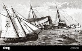 Steamship 19th century invention hi-res ...
