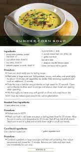 Seasons 52 Recipe For Summer Corn Soup Recipes Soup Recipes Summer Corn Chowder