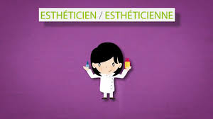 Les Metiers Animes Estheticien Cosmeticien Estheticienne Cosmeticienne