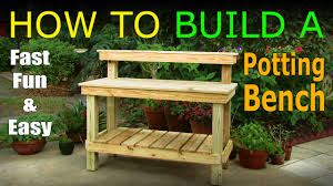 Here's a simple project you can try build for your greenhouse. Diy How To Build A Potting Bench Work Bench Official Video Youtube