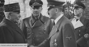 Les chefs qui, depuis de nombreuses années, sont à la tête des armées françaises, ont formé un gouvernement. Armistice Entre Le Iiie Reich Et La France Du 17 Juin Au 18 Juin 1940 De La Resignation A L Espoir Geo Fr