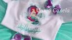 Diseño de Tutu Sirenita Ariel: Polos y Zapatillas Personalizadas