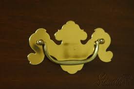 51877EC: HENKEL HARRIS Philadelphia Mahogany 3 Part Highboy