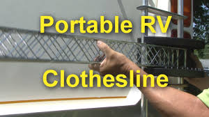 Titangear rv drying clothes rack, camping clothes line. Rv Ladder Clothes Drying Rack Diy Off 51