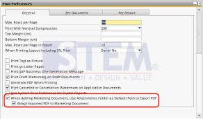 Automatically Export And Attach Your Printed Document Sap Business One Indonesia Tips Stem Sap Gold Partner
