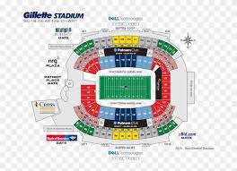 new england patriots seating chart gillette stadium