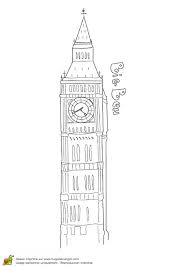 Resultat De Recherche D Images Pour Big Ben Dessin Couleur Coloriage Tour Eiffel Coloriage Big Ben