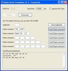 Pololu Serial Transmitter Utility For Windows