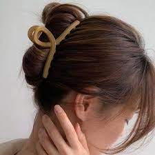 Matte Hair Claw Hair Claw Clip Claw For Long Hair Hair Claw For Women Large Claw Pinterest Hair Clip Pinterest Hair Style Pure Color In 2021 Claw Hair Clips Hair Claw