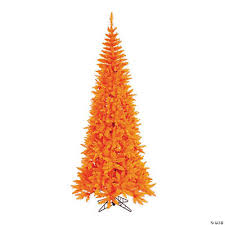Whether a themed party or new year's eve, these fir tree never fail to impress. Vickerman 4 5 Orange Fir Christmas Tree Unlit