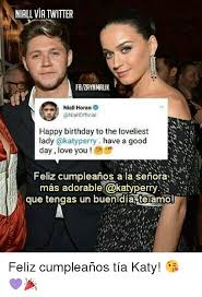 Niall received plenty of birthday wishes on twitter, but there was one person close to one direction who didn't take the time to send horan a happy birthday tweet. Niall Via Twitter Fbzaynmalik Niall Horan Happy Birthday To The Loveliest Lady Have A Good Day Love You Feliz Cumpleanos A La Senora Mas Adorable Que Tengas Un Buendiatelamo Feliz Cumpleanos
