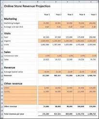 Online Store Revenue Projection Plan Projections Online Business Plan Template Business Plan Template Retail Business Plan Template