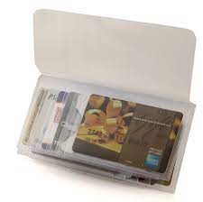 Plastic Wallet Inserts Secretary 12 Page Credit Card Holder Credit Card Holder Wallet Insert Card Holder