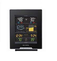 Acurite Digital Weather Station With Color Display And Self Calibrated Forecasting Acu Rite Http Www Amazon Com Weather Station Wireless Thermometer Weather