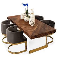 Milan Dining Table In Oiled Walnut In 2020 Modern Dining Table Dining Table Online Dining Table Design Modern