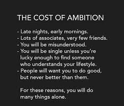 The Cost Of Ambition Study Quotes Study Motivation Quotes Motivation