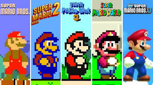 There are 96 mario games on 4j.com, such as minecraft super mario, super mario rush and super mario rush 2. Evolution Of 2d Super Mario Graphics 1983 2020 Youtube