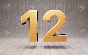 Letters of alphabet numbered ; Golden Number 12 On Wooden Floor 3d Rendered Glossy Gold Alphabet Character Stock Photo Picture And Royalty Free Image Image 141394858