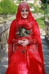 Traditional Islamic Bridal Dresses With Hijab