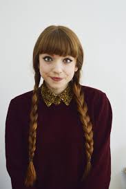 Pigtails don't have to look childish. Beauty 1940s Pigtail Loop Braids Okay Andie