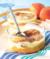 Je vous propose un nouveau tiramisu avec un fruit de saison: Recette Tiramisu Aux Peches Et Au Banyuls Marie Claire
